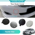 Toyota Vios NCP93 Tow Hook Cover Front Bumper Front Towing Cover Cap Fit