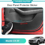 Mazda CX30 CX-30 DM Door Panel Protector Sticker Carbon