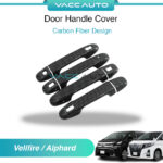 Toyota Vellfire / Alpahrd AH30 ANH30 Door Handle Cover Carbon