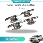Toyota Vios NCP42 2003-2006 Outer Handle Bowl Chrome