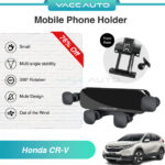 VACC AUTO Car Phone Holder Mount Bracket 360 Rotating GPS Navigation For Honda CRV CR-V 5th RW G5 2016-2023 Car Accessor