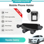 VACC AUTO Car Phone Holder Mount Bracket 360 Rotating GPS Navigation For Toyota Camry XV40 ACV40 ACV41 2006-2011 Car Acc