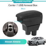 Nissan Almera N17 Center 7 USB Armrest Storage Box