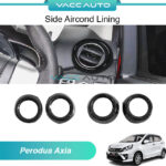 Perodua Axia B200 1st Side Aircond Lining Carbon Black