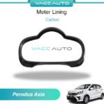 Perodua Axia B200 1st Gen Meter Lining Trim Carbon