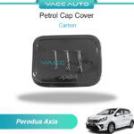 Perodua Axia B200 1st Gen Petrol Cap Cover Carbon