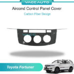Toyota Fortuner AN50 AN60 Aircond Control Panel Cover Carbon