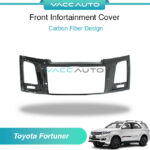 Toyota Fortuner AN50 AN60 Front Infortainment Cover Carbon