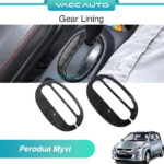 Perodua Myvi 1st M300 Gear Lining Cover Carbon Black