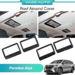 Perodua Alza 2nd W150 Roof Aircond Cover Carbon Glossy Black