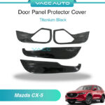 Mazda CX-5 CX5 2nd KF Door Panel Protector Panel Cover Titanium Black