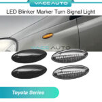 Toyota Dynamic LED Blinker Side Marker Turn Signal Lights Lamp For Prius Yaris Camry Vios Hilux Vacc Auto