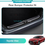 Toyota Vios AC100 Rear Bumper Protector IN Titanium Black