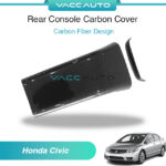 Honda CIvic FD 8th Gen 2005-2012 Rear Console Cover Carbon