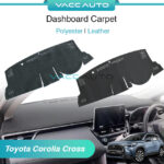Toyota Corolla Cross CX10 Dashboard Carpet Dash Mat Polyester Leather