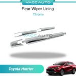 Toyota Harrier Xu80 4th Gen 2020-2024 Rear Wiper Chrome Cover