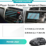 Honda Jazz Fit GK Player Screen Protector Tempered Glass