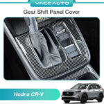 Honda CR-V CRV RS 2023 2024 Interior Decoration Gear Panel Cover Carbon Fiber Design Trim Vacc Auto Car Accessories