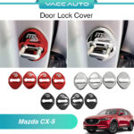 Mazda CX5 (2nd Gen) Door Lock Steel Cover or Door Stopper Cover CX-5 2017-2024 Vacc Car Accessories