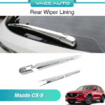 Mazda CX5 Cx-5 (2nd Gen) Wiper Chrome Lining Garnish 2017-2024 Car Accessories Vacc Auto