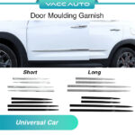 Side Door Garnish Body Lining Chrome Car Side Door Molding Moulding Garnish Cover Universal Vacc Auto Car Accessories