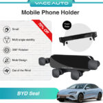 VACC AUTO Car Phone Holder Mount Bracket 360 Rotating GPS Navigation For BYD Seal 2023-Current Car Accessories