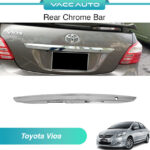 Toyota Vios NCP93 2nd Gen 2007-2012 Rear Chrome Bar Replace Type Rear Trunk Molding Trim Cover Vacauto Car Accessories