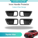 Toyota Vios AC100 Inner Handle Protector Cover Carbon