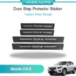 Mazda CX5 CX-5 KE 1st Gen 2012-2016 Door Step Protector Sticker Carbon