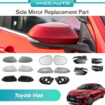 Toyota Vios AC100 Side Rearview Mirror Cover Lower Cover Frame Signal Lamp Replacement Part