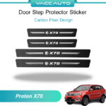 Proton X70 Door Step Protector Sticker