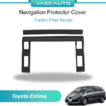 Toyota Estima ACR ACR Interior Decoration Navigation Infortainment Protector Cover Carbon
