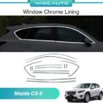 Mazda CX5 CX-5 KE 1st Gen Window Chrome Lining Trim For 2012-2017 Car Accessories Vacc Auto Accessories