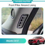 Mazda CX5 CX-5 KF 2017 - 2024 Front Pillar Cover Front Window Air Conditioner Vent Outlet Trim Vacc Auto Car Accessories