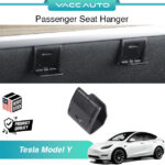 Tesla Model Y 2020-2024 Front Passenger Glove Box Hook Holder Storage Hidden Hanger VACC AUTO Car Accessories