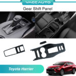 Toyota Harrier 4th Gen XU80 Interior Decoration Center Console Gear Panel Cover Carbon Fit For Harrier 4th Gen 2020-2025