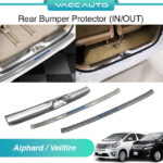 Toyota Alphard / Vellfire AH20 ANH20 Rear Bumper Protector (IN / OUT)
